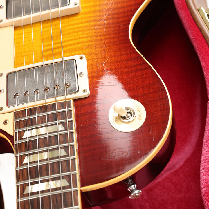 Gibson Custom Shop 1960 Les Paul Standard Reissue Tomato Soup Burst Murphy Lab Light Aged 2023