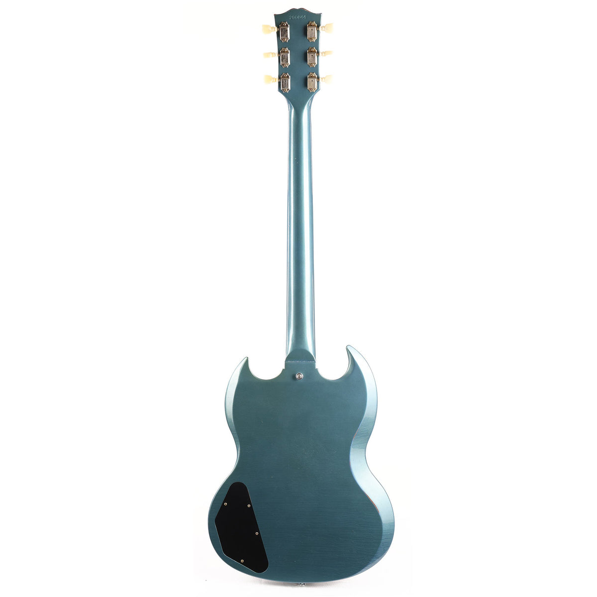 Gibson Custom Shop 1964 SG Standard Reissue Maestro Light Aged Antique Pelham Blue — 3