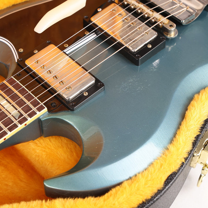 Gibson Custom Shop 1964 SG Standard Reissue Maestro Light Aged Antique Pelham Blue