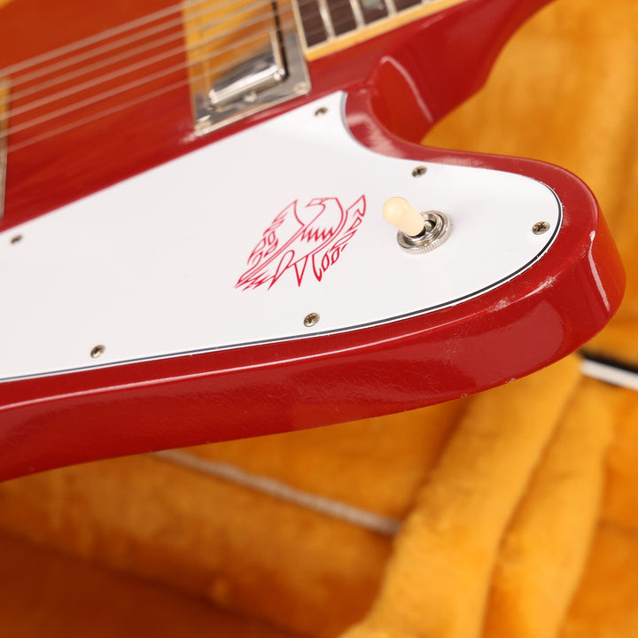 Gibson Custom Shop 1963 Firebird V with Maestro Vibrola Cardinal Red Light Aged