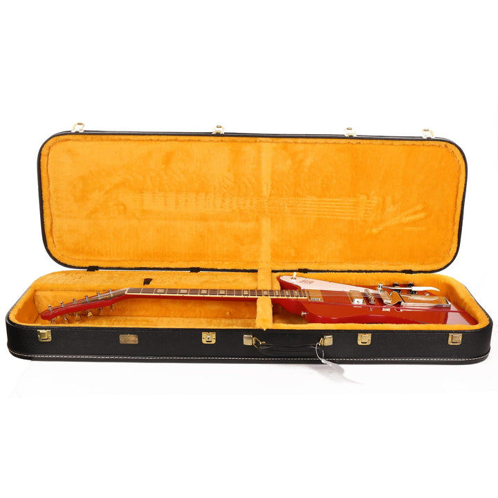 Gibson Custom Shop 1963 Firebird V with Maestro Vibrola Cardinal Red Light Aged