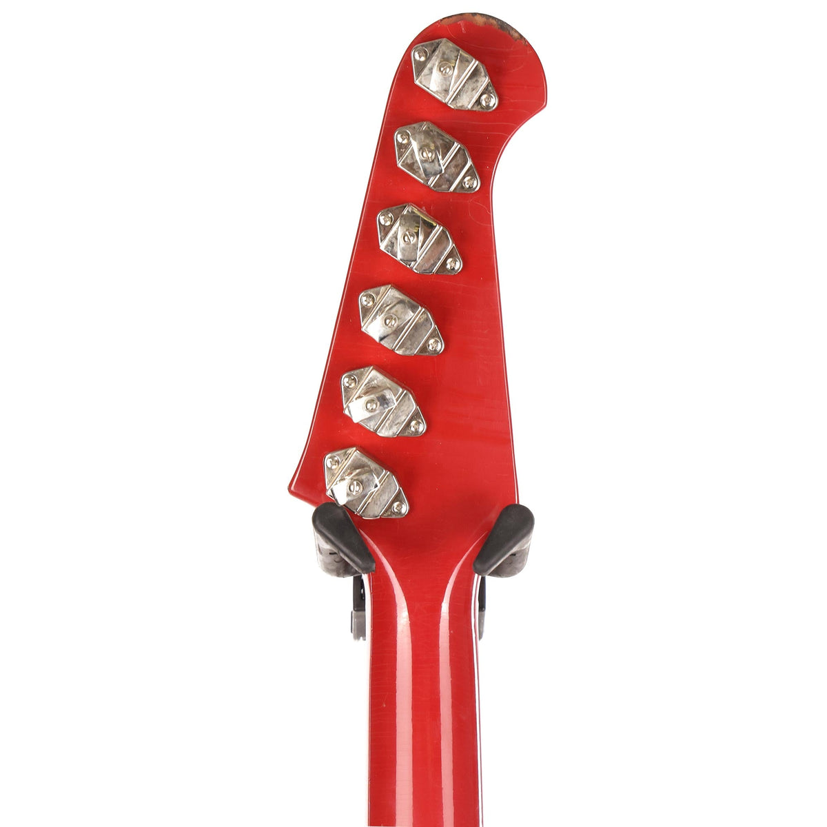 Gibson Custom Shop 1963 Firebird V with Maestro Vibrola Cardinal Red Light Aged — 5