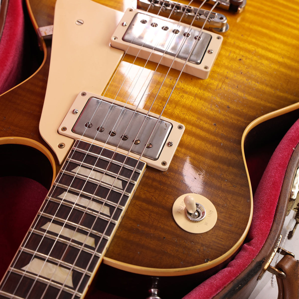 Gibson Custom Shop 1959 Les Paul Reissue Green Lemon Fade Murphy Lab Heavy Aged — 11