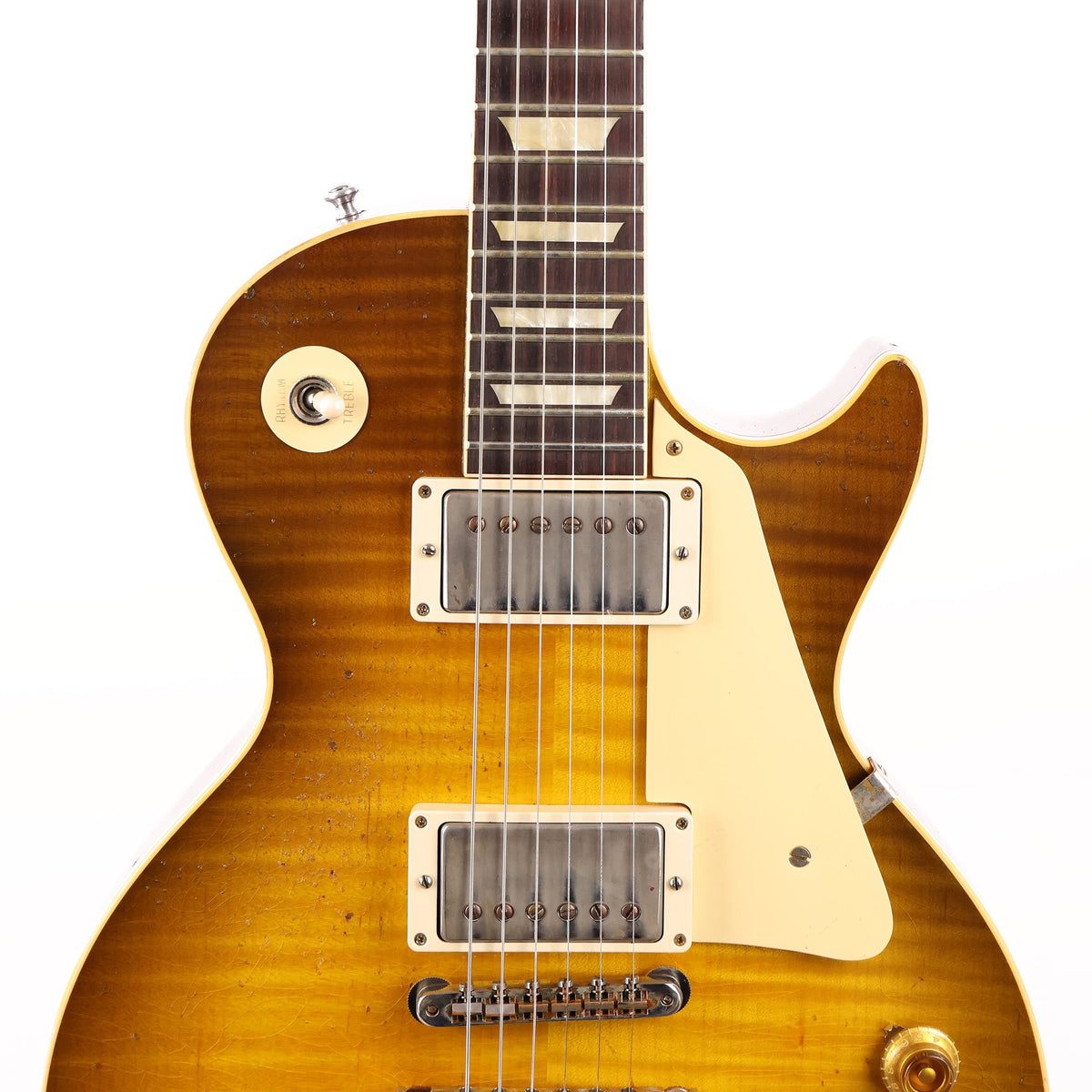 Gibson Custom Shop 1959 Les Paul Reissue Green Lemon Fade Murphy Lab Heavy Aged — 6