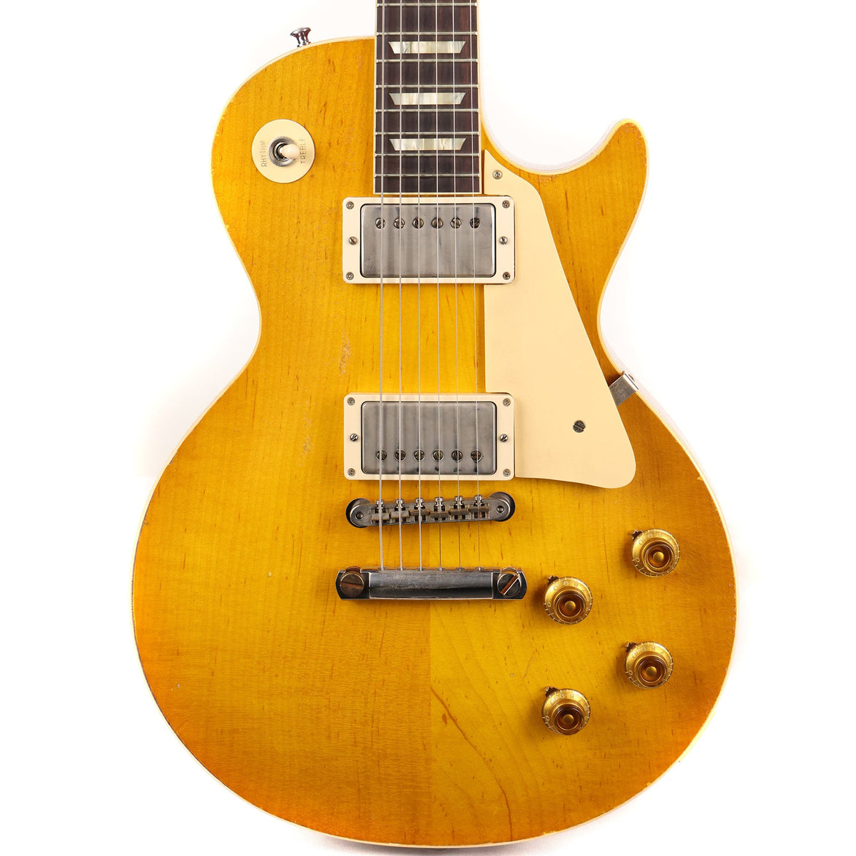 Gibson Custom Shop 1958 Les Paul Reissue Heavy Aged Lemon Burst 2023 — 1