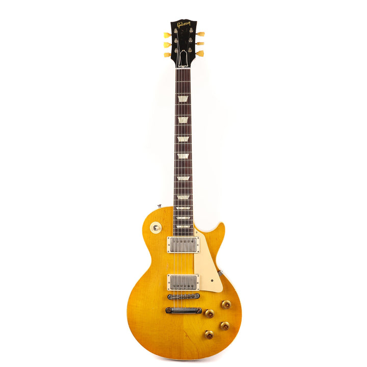 Gibson Custom Shop 1958 Les Paul Reissue Heavy Aged Lemon Burst 2023