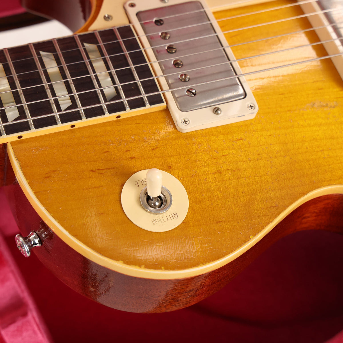 Gibson Custom Shop 1958 Les Paul Reissue Heavy Aged Lemon Burst 2023 — 8