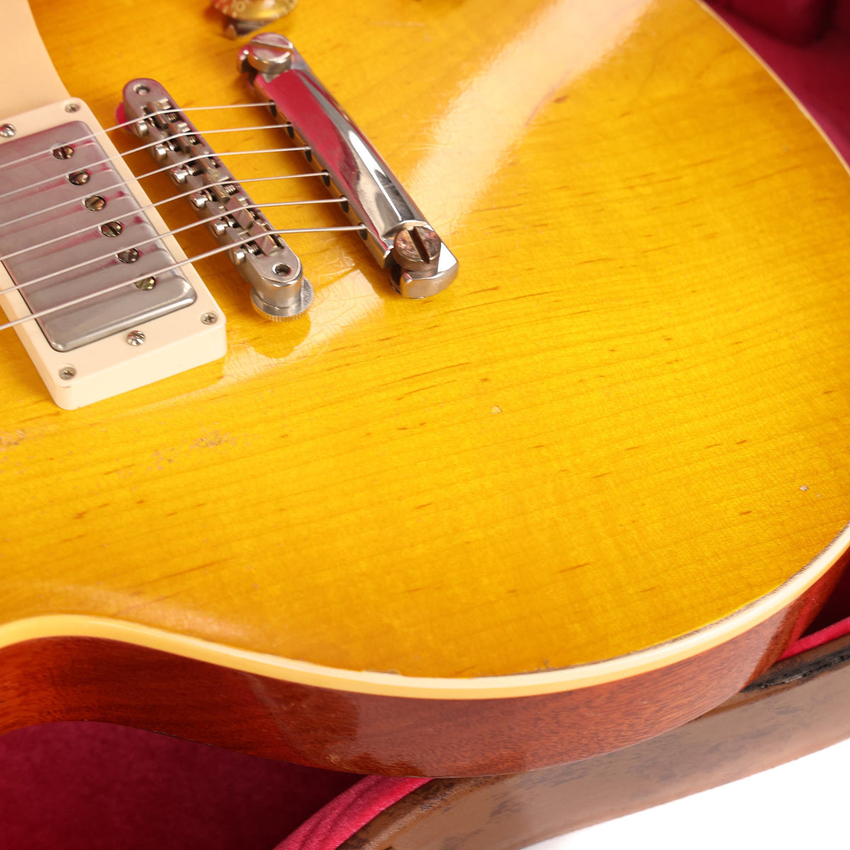 Gibson Custom Shop 1958 Les Paul Reissue Heavy Aged Lemon Burst 2023 — 10