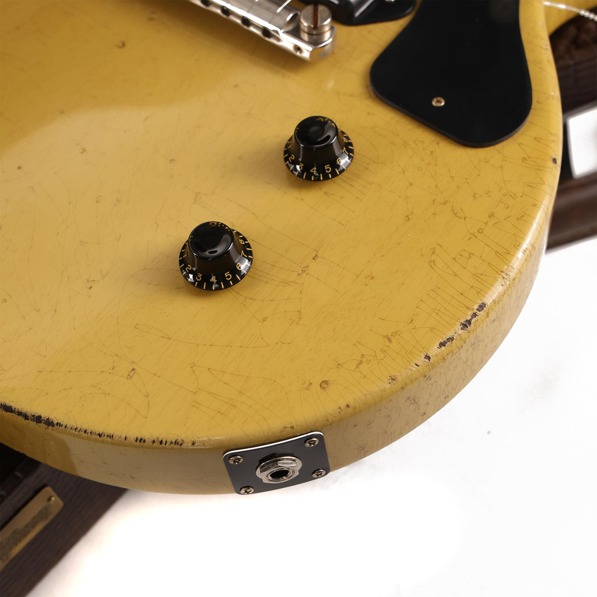 Gibson Custom Shop 1957 Les Paul Junior TV Yellow Murphy Lab Heavy Aged — 9