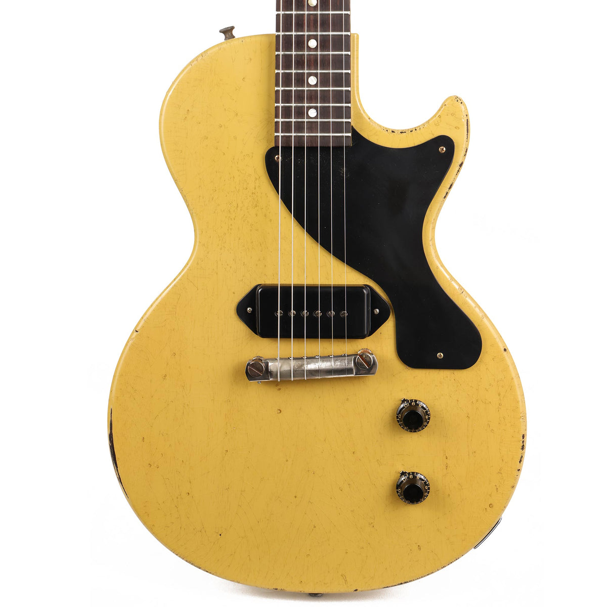 Gibson Custom Shop 1957 Les Paul Junior TV Yellow Murphy Lab Heavy Aged — 1