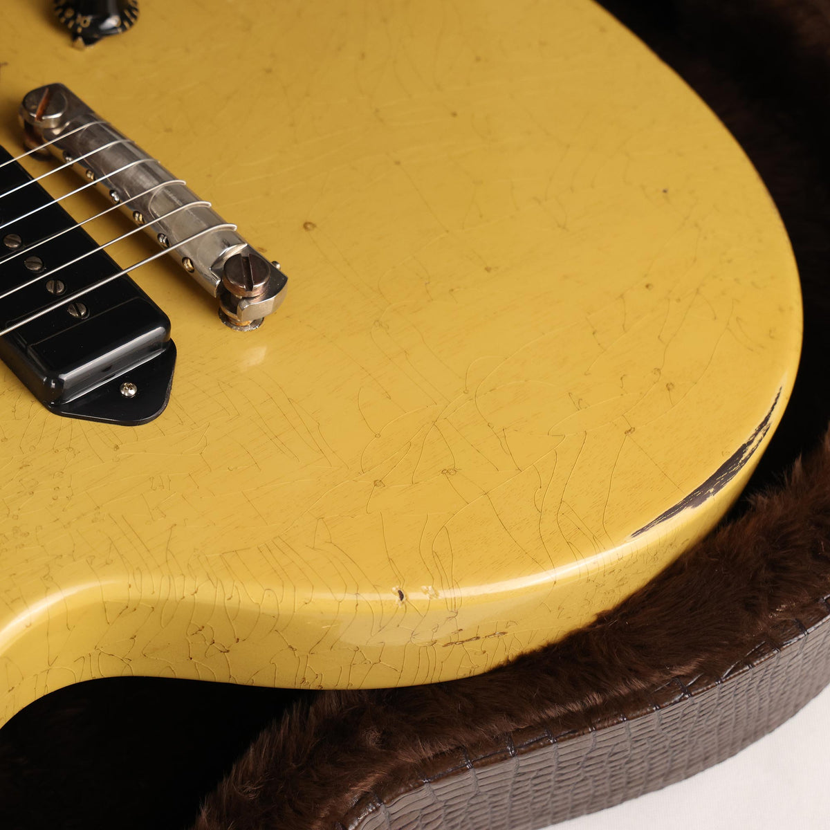 Gibson Custom Shop 1957 Les Paul Junior TV Yellow Murphy Lab Heavy Aged — 8