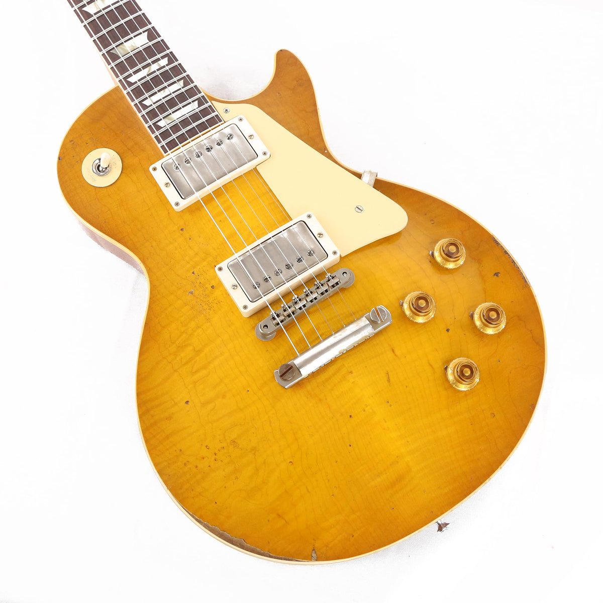 Gibson Custom Shop 1959 Les Paul Reissue Lemon Burst Murphy Lab Ultra Heavy Aged — 10