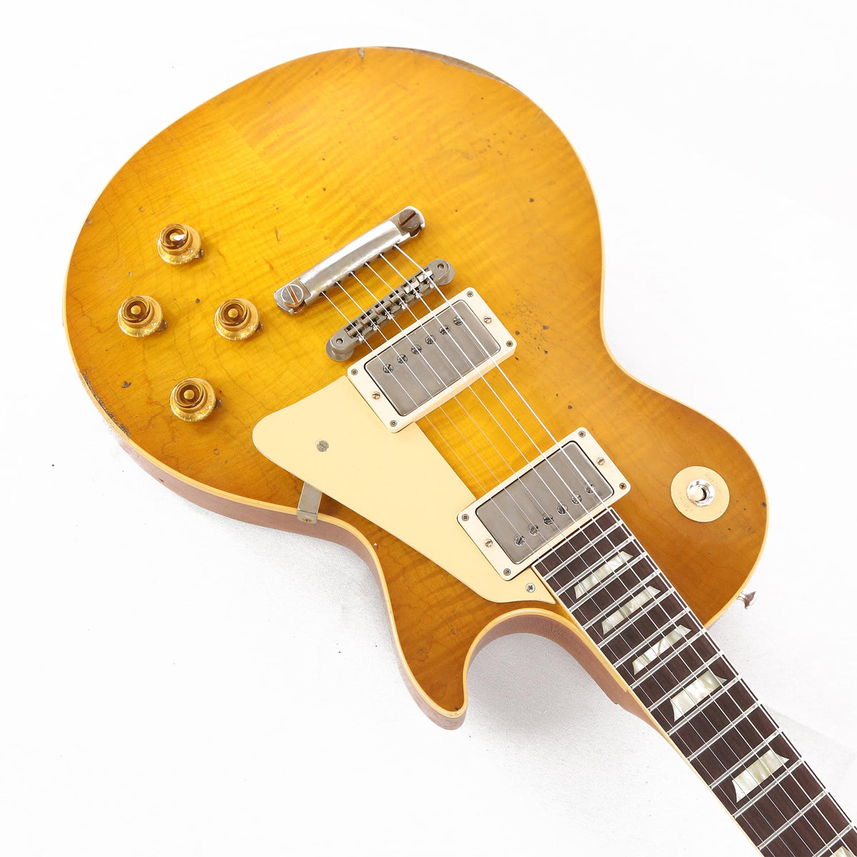 Gibson Custom Shop 1959 Les Paul Reissue Lemon Burst Murphy Lab Ultra Heavy Aged — 11
