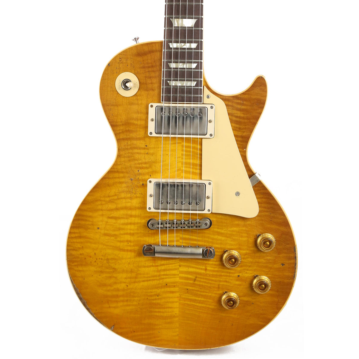 Gibson Custom Shop 1959 Les Paul Reissue Lemon Burst Murphy Lab Ultra Heavy Aged — 1