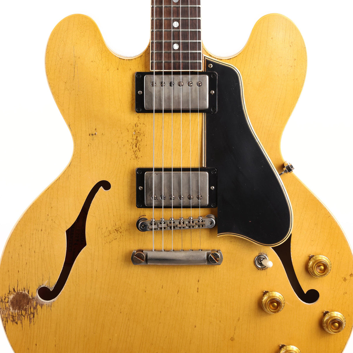 Gibson Custom Shop 1959 ES-335 Reissue Ultra Heavy Aged Vintage Natural — 6