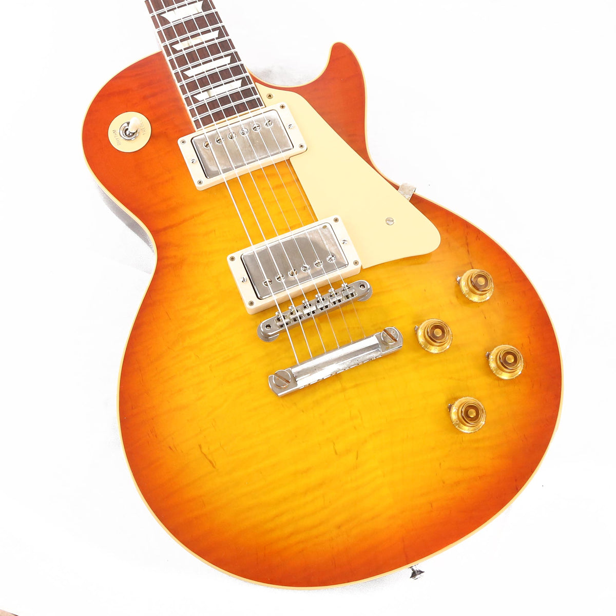 Gibson Custom Shop 1959 Les Paul Standard Reissue Washed Cherry Sunburst VOS — 8