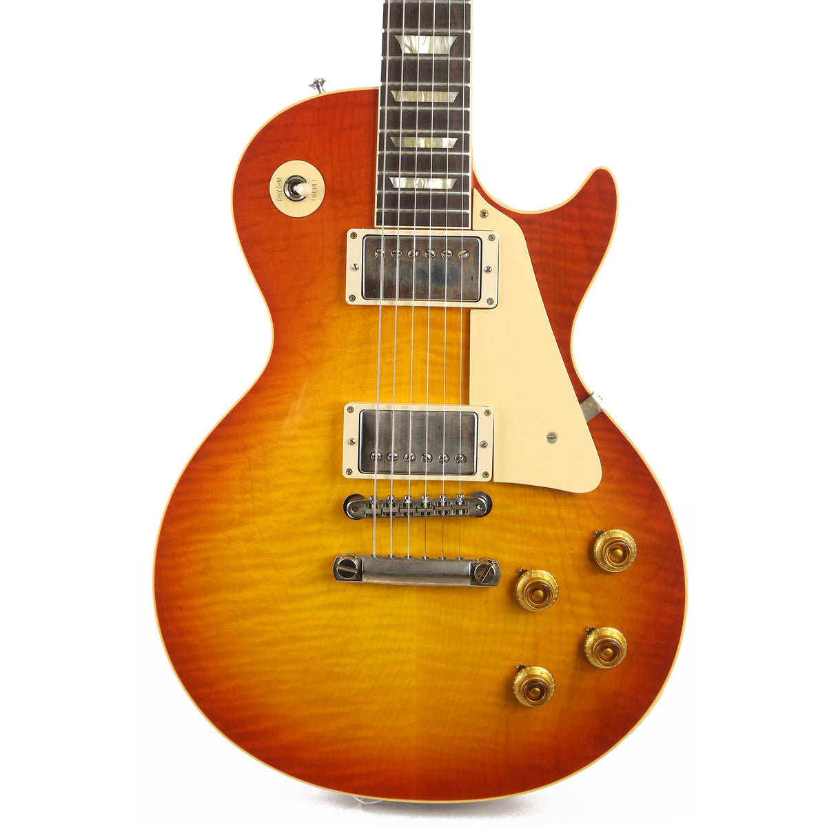 Gibson Custom Shop 1959 Les Paul Standard Reissue Washed Cherry Sunburst VOS Used — 1