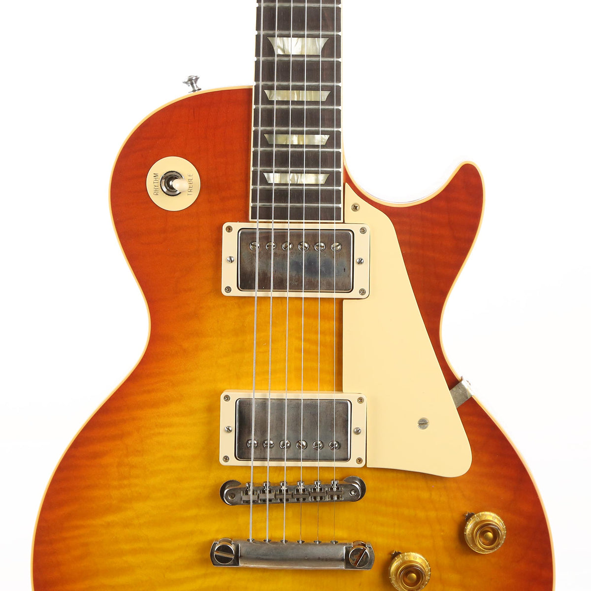 Gibson Custom Shop 1959 Les Paul Standard Reissue Washed Cherry Sunburst VOS Used — 6