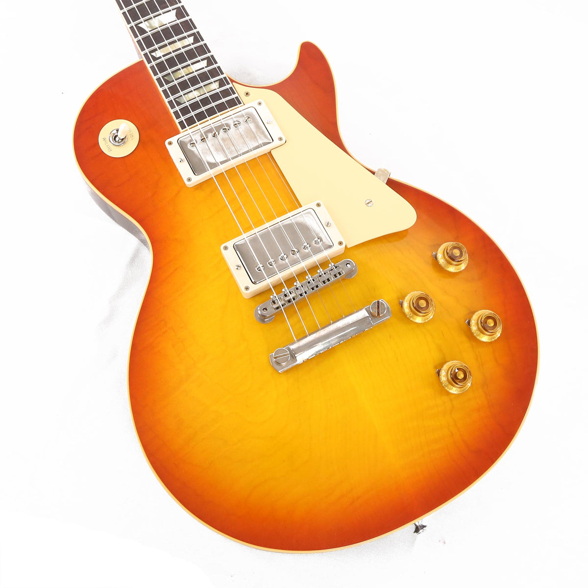 Gibson Custom Shop 1959 Les Paul Standard Reissue Washed Cherry Sunburst VOS Used — 8