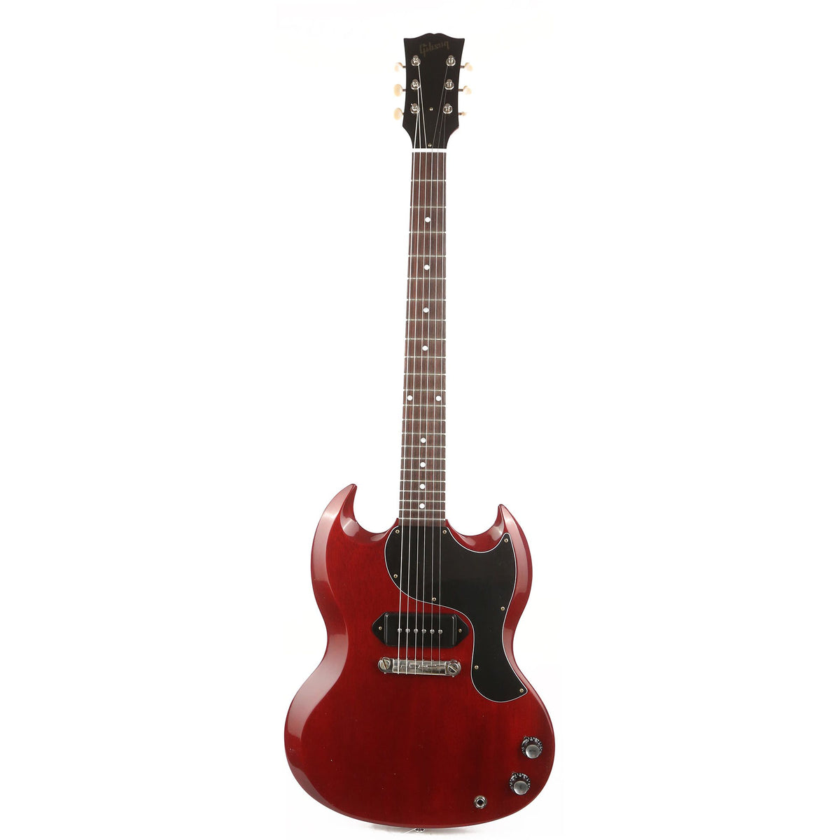 Gibson Custom Shop 1963 SG Junior Reissue Lightning Bar VOS Cherry Red — 2