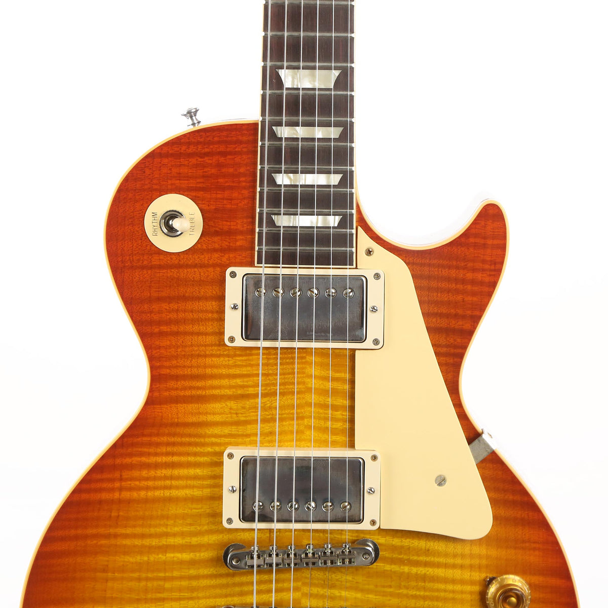 Gibson Custom Shop 1959 Les Paul Standard Reissue Washed Cherry Sunburst VOS — 6