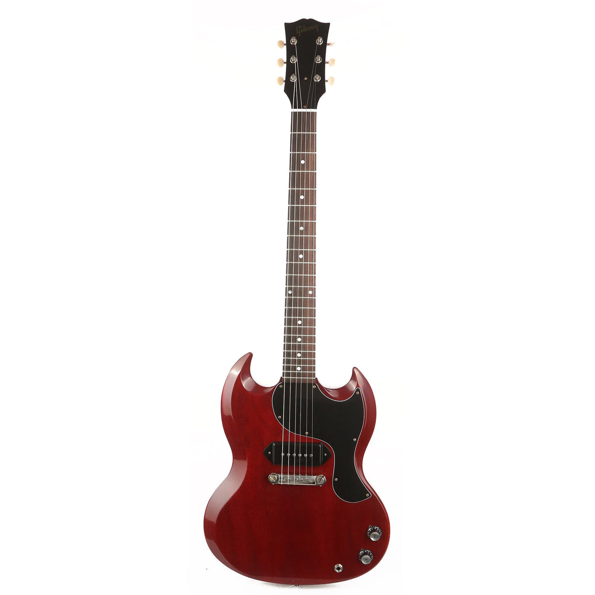 Gibson Custom Shop 1963 SG Junior Reissue Lightning Bar VOS Cherry Red — 2