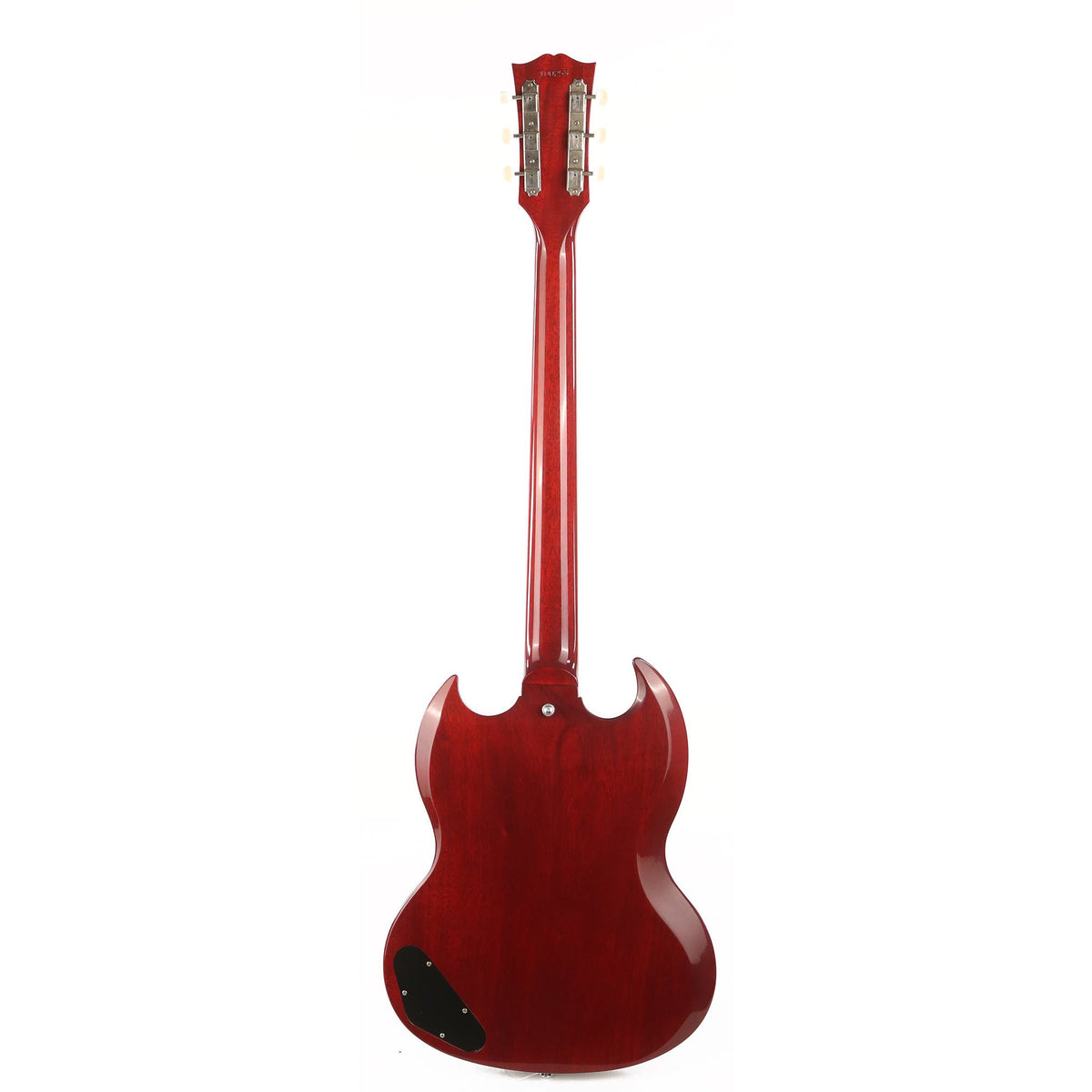 Gibson Custom Shop 1963 SG Junior Reissue Lightning Bar VOS Cherry Red — 3