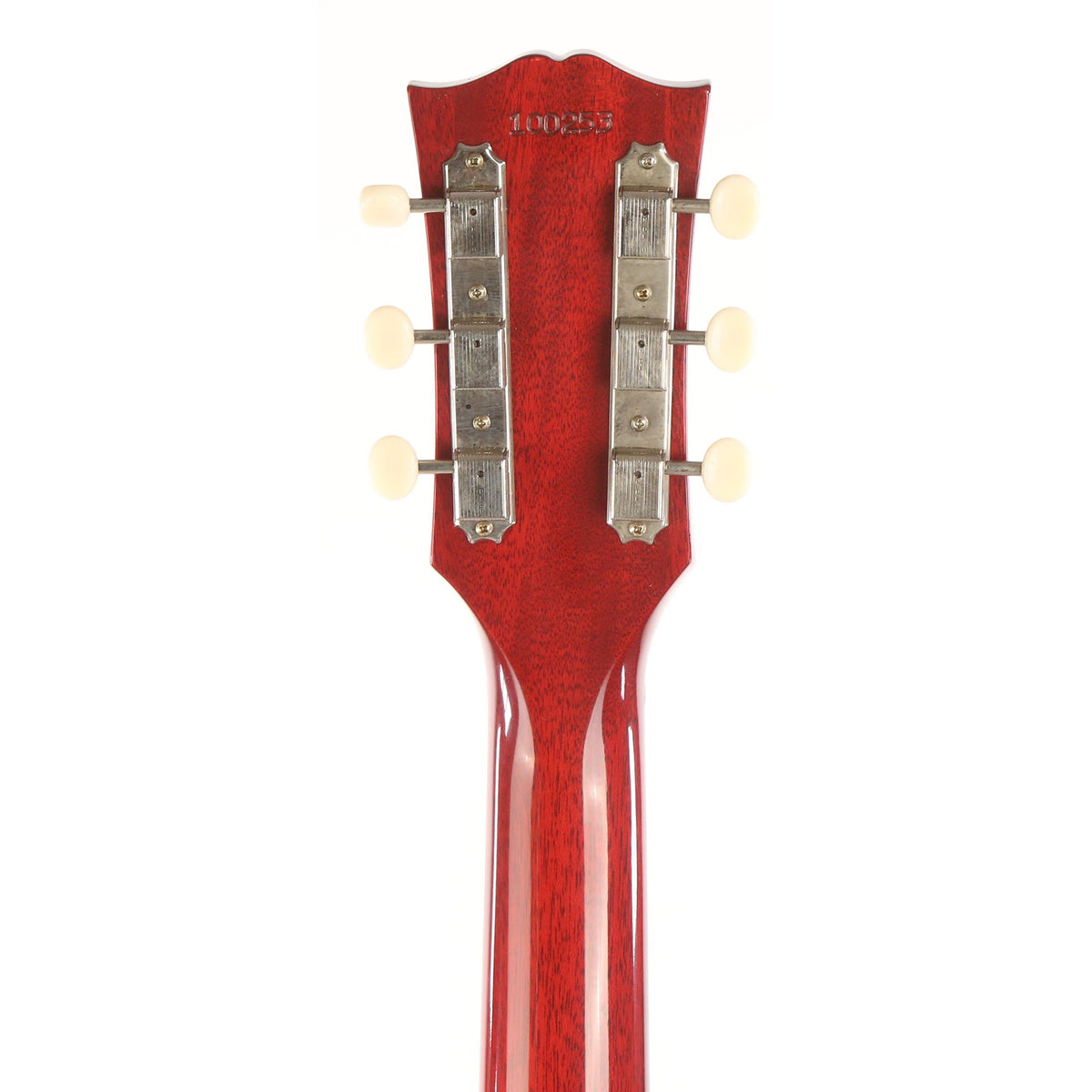 Gibson Custom Shop 1963 SG Junior Reissue Lightning Bar VOS Cherry Red — 5