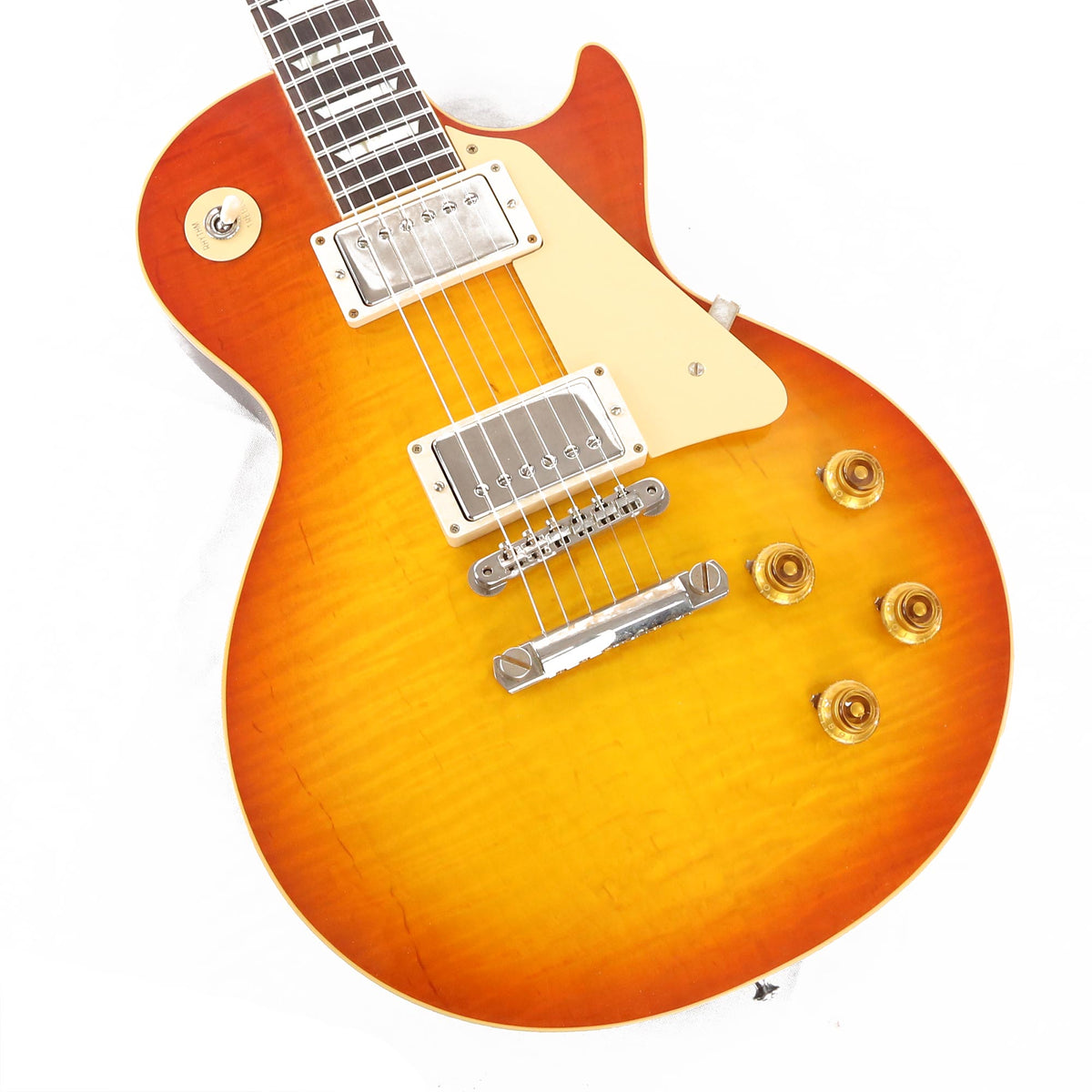 Gibson Custom Shop 1959 Les Paul Standard Reissue Washed Cherry Sunburst VOS — 8