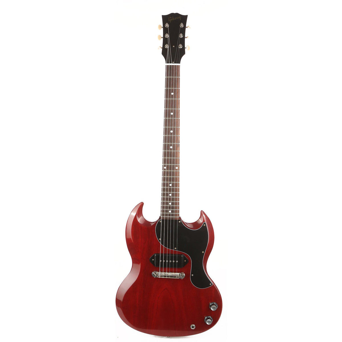 Gibson Custom Shop 1963 SG Junior Reissue Lightning Bar VOS Cherry Red — 2