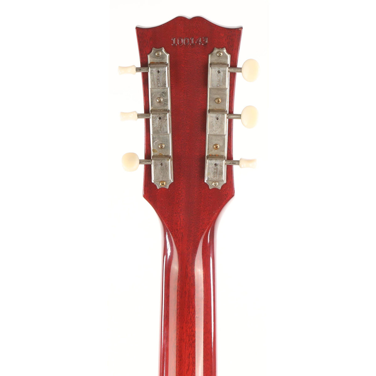 Gibson Custom Shop 1963 SG Junior Reissue Lightning Bar VOS Cherry Red — 5