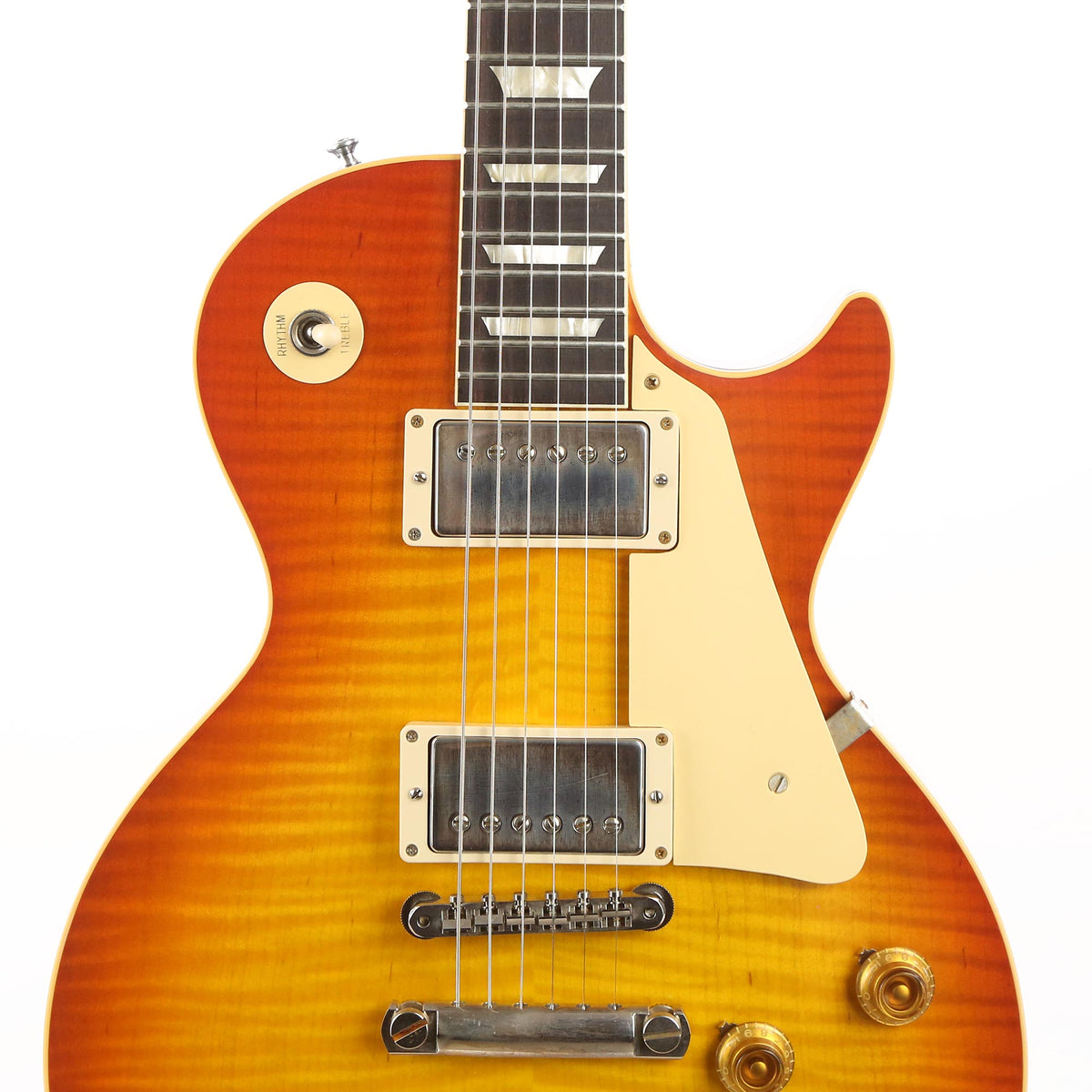 Gibson Custom Shop 1959 Les Paul Standard Reissue Washed Cherry Sunburst VOS — 6