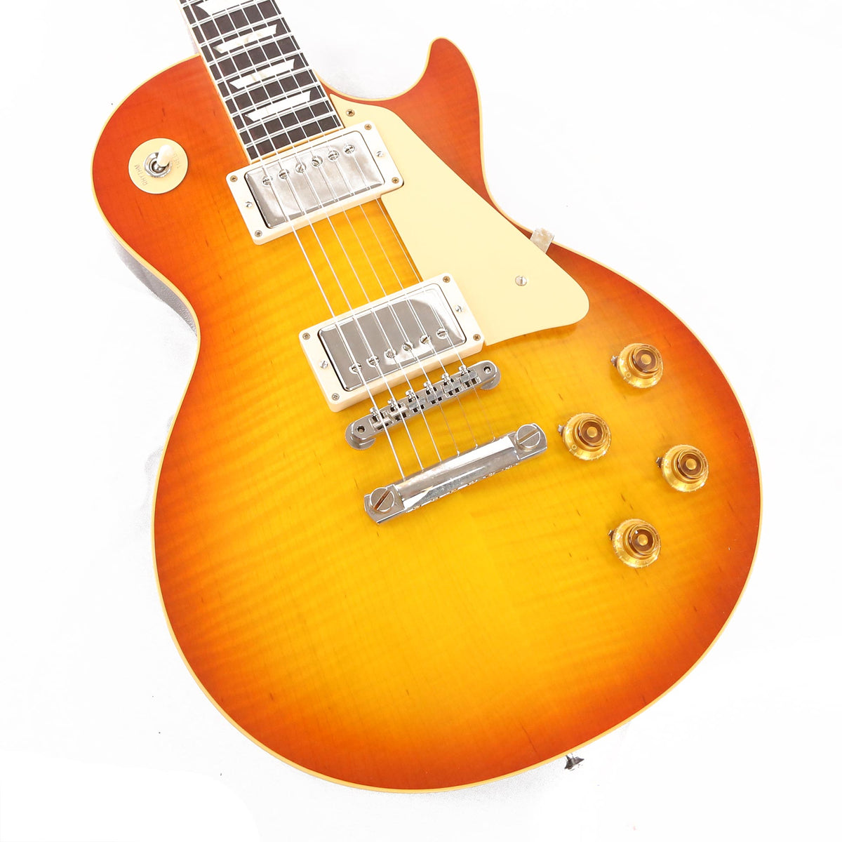 Gibson Custom Shop 1959 Les Paul Standard Reissue Washed Cherry Sunburst VOS — 8