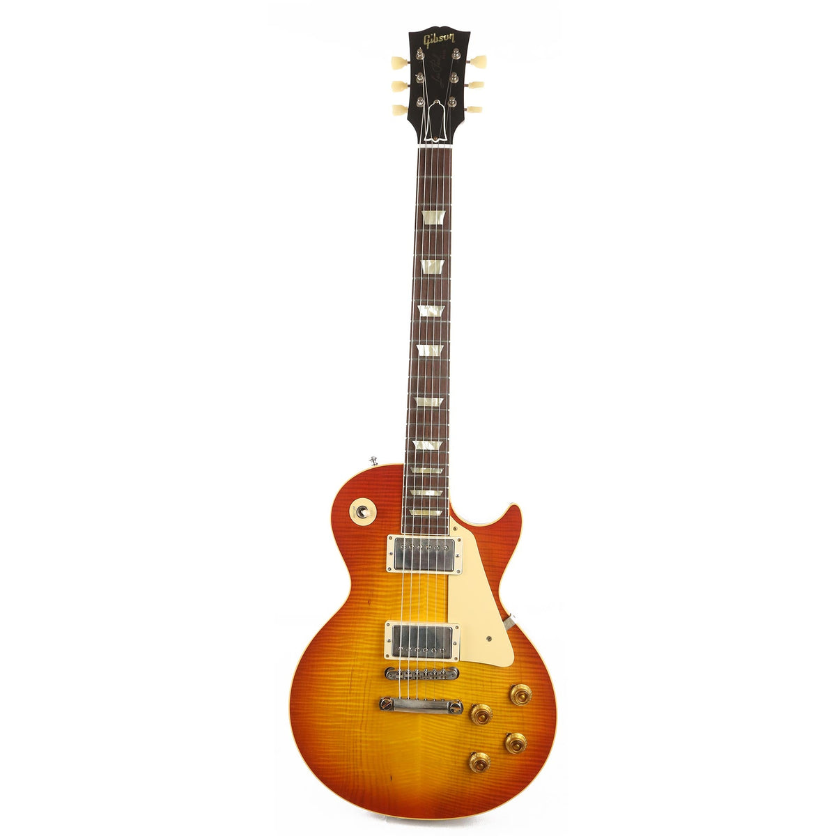 Gibson Custom Shop 1959 Les Paul Standard Reissue Washed Cherry Sunburst VOS 2021 — 2