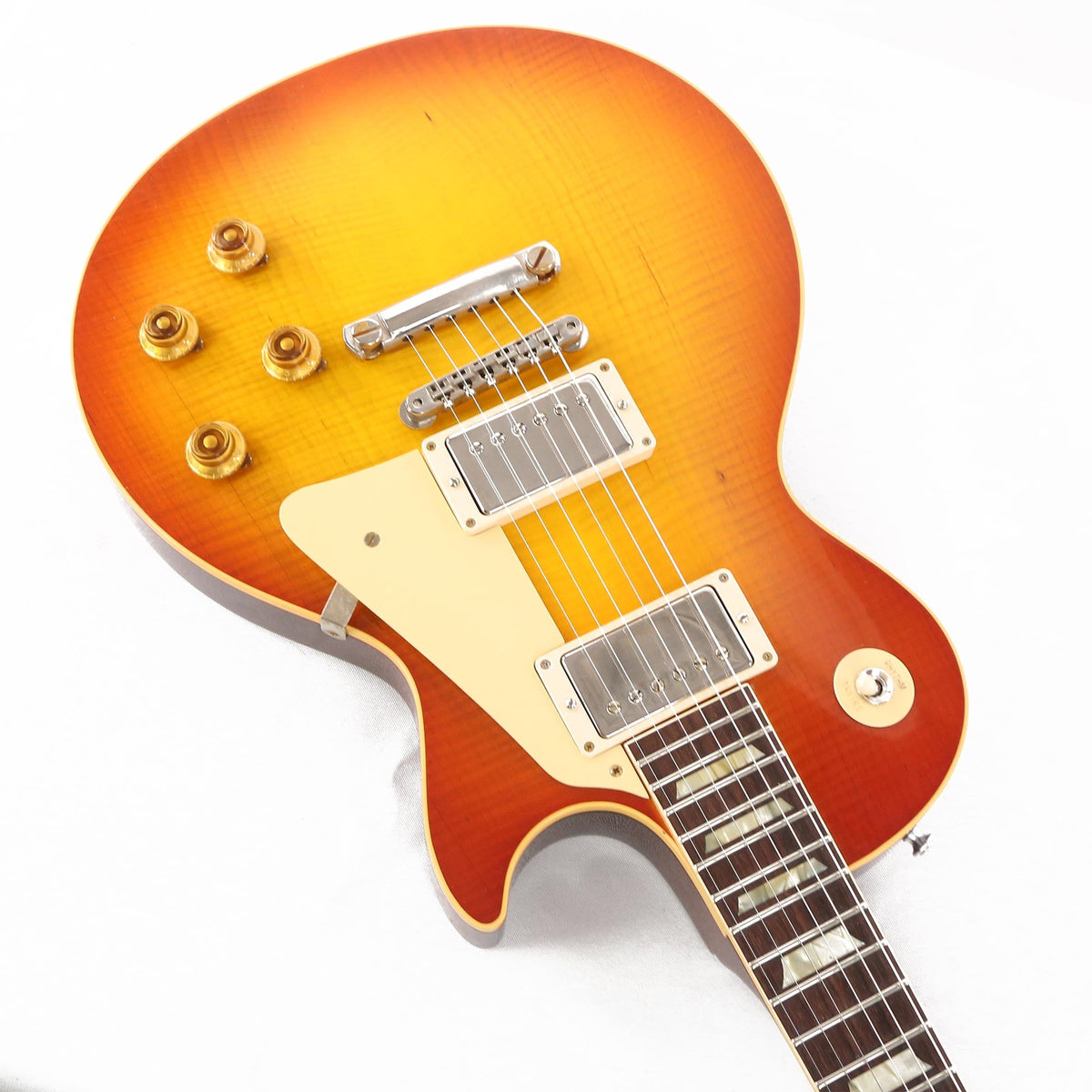Gibson Custom Shop 1959 Les Paul Standard Reissue Washed Cherry Sunburst VOS 2021 — 9