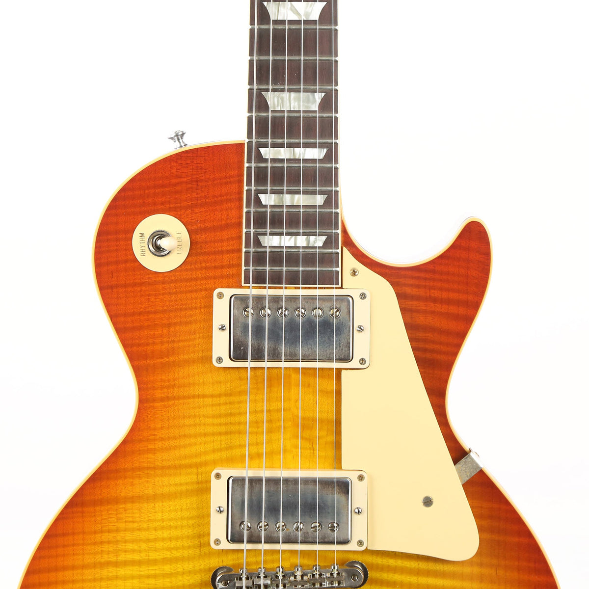 Gibson Custom Shop 1959 Les Paul Standard Reissue Washed Cherry Sunburst VOS 2021 — 6