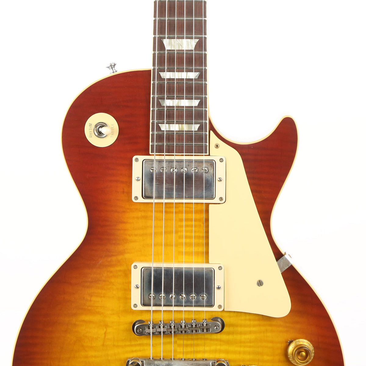 Gibson Custom Shop 1959 Les Paul Standard Reissue Washed Cherry Sunburst VOS — 6