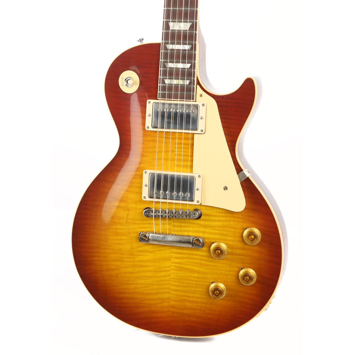 Gibson Custom Shop 1959 Les Paul Standard Reissue Washed Cherry Sunburst VOS — 7