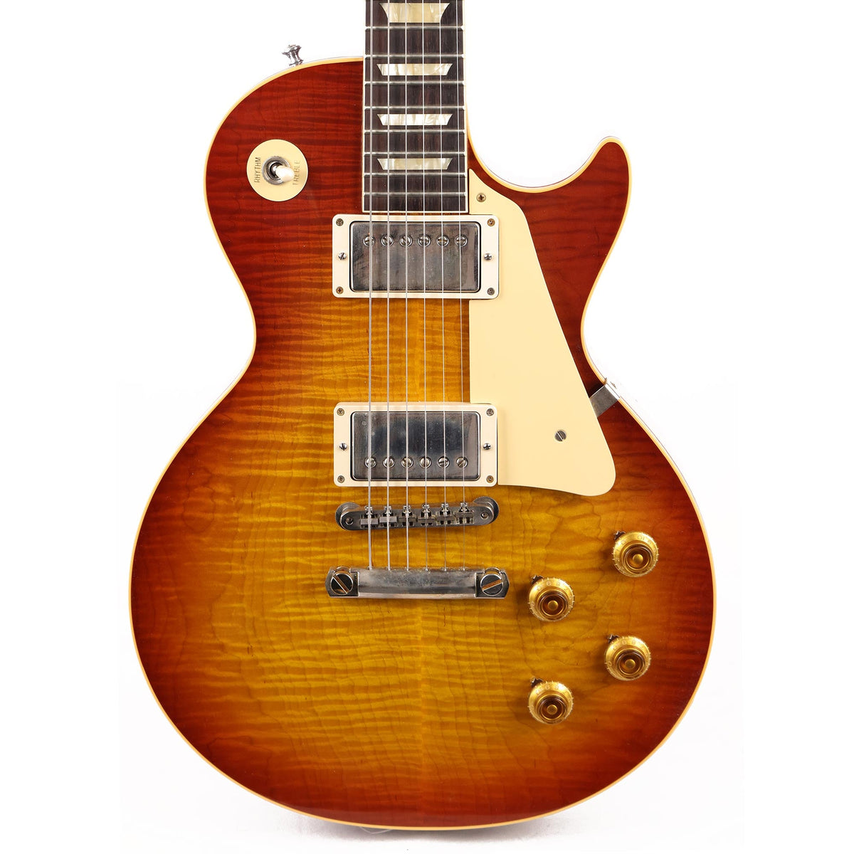 Gibson Custom Shop 1959 Les Paul Standard Reissue Washed Cherry Sunburst VOS — 1