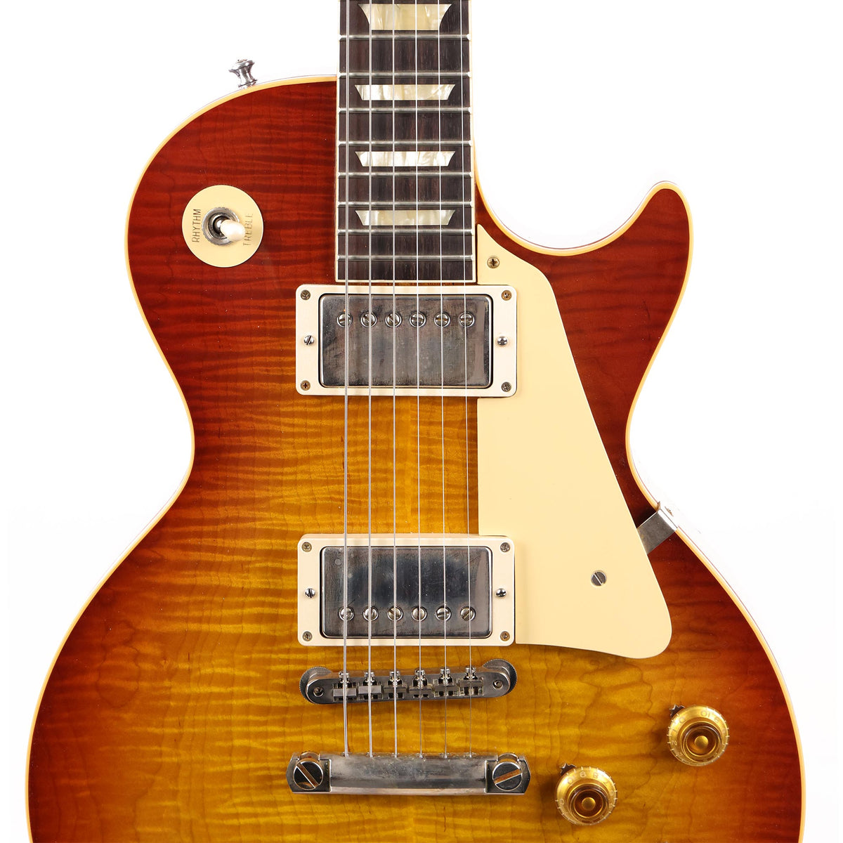 Gibson Custom Shop 1959 Les Paul Standard Reissue Washed Cherry Sunburst VOS — 6