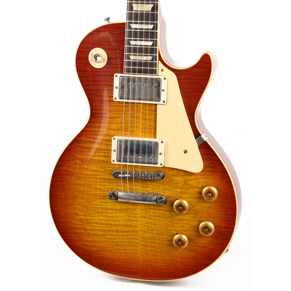 Gibson Custom Shop 1959 Les Paul Standard Reissue Washed Cherry Sunburst VOS — 7
