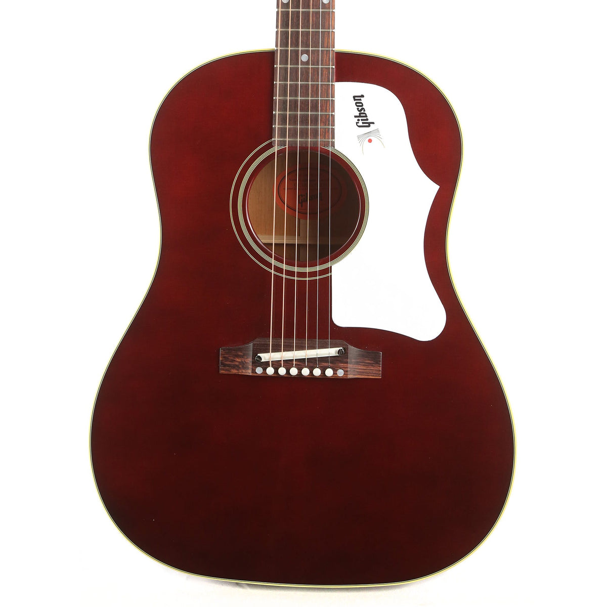 Gibson 60's J-45 Original Adjustable Saddle Wine Red — 1