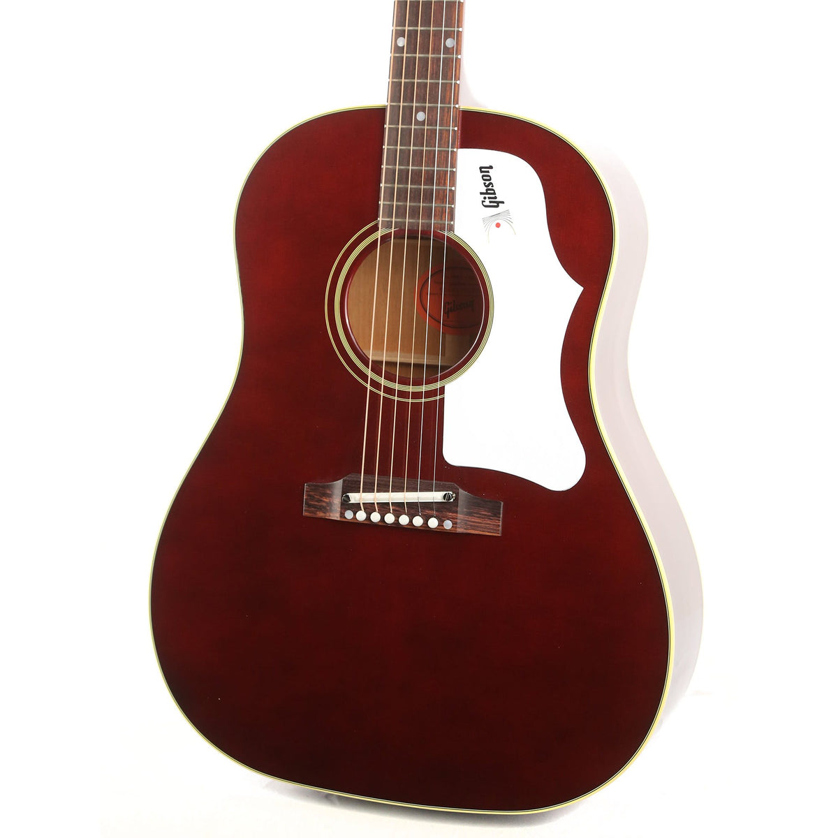 Gibson 60's J-45 Original Adjustable Saddle Wine Red — 7