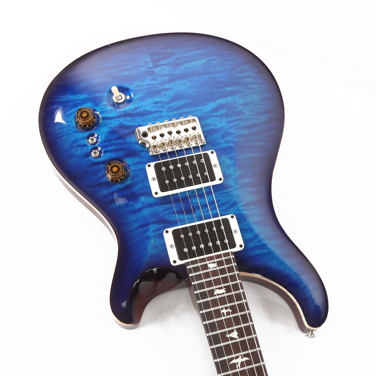 PRS 35th Anniversary Custom 24 Royal Blue Smoked Burst — 9