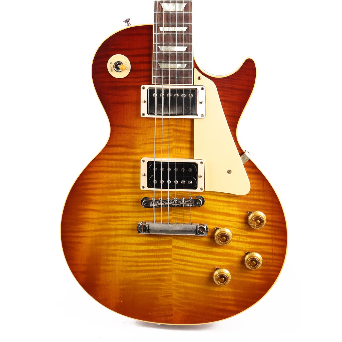 Gibson Custom Shop '59 Les Paul Reissue VOS Orange Sunset Fade Made 2 Measure 2021 — 1