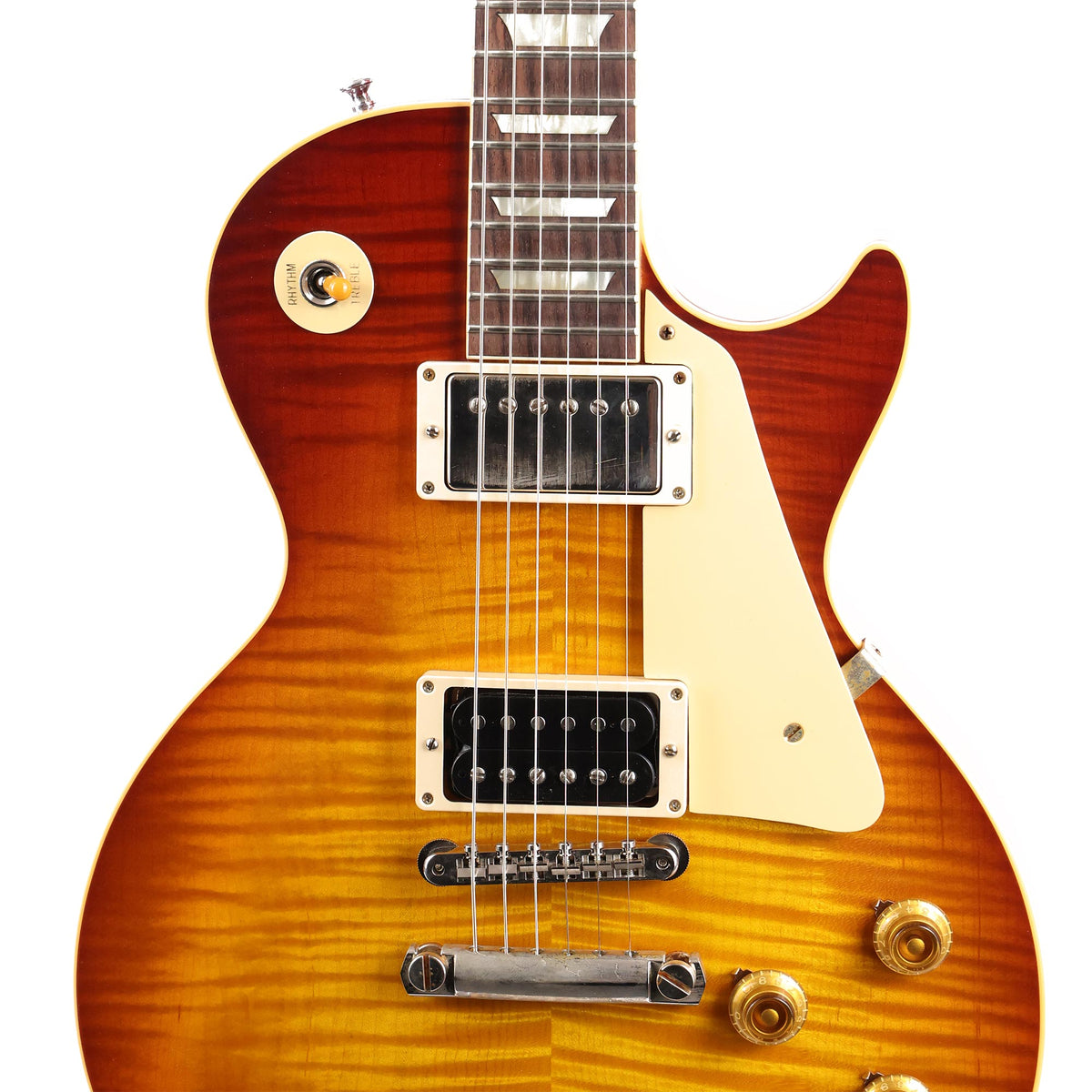 Gibson Custom Shop '59 Les Paul Reissue VOS Orange Sunset Fade Made 2 Measure 2021 — 6