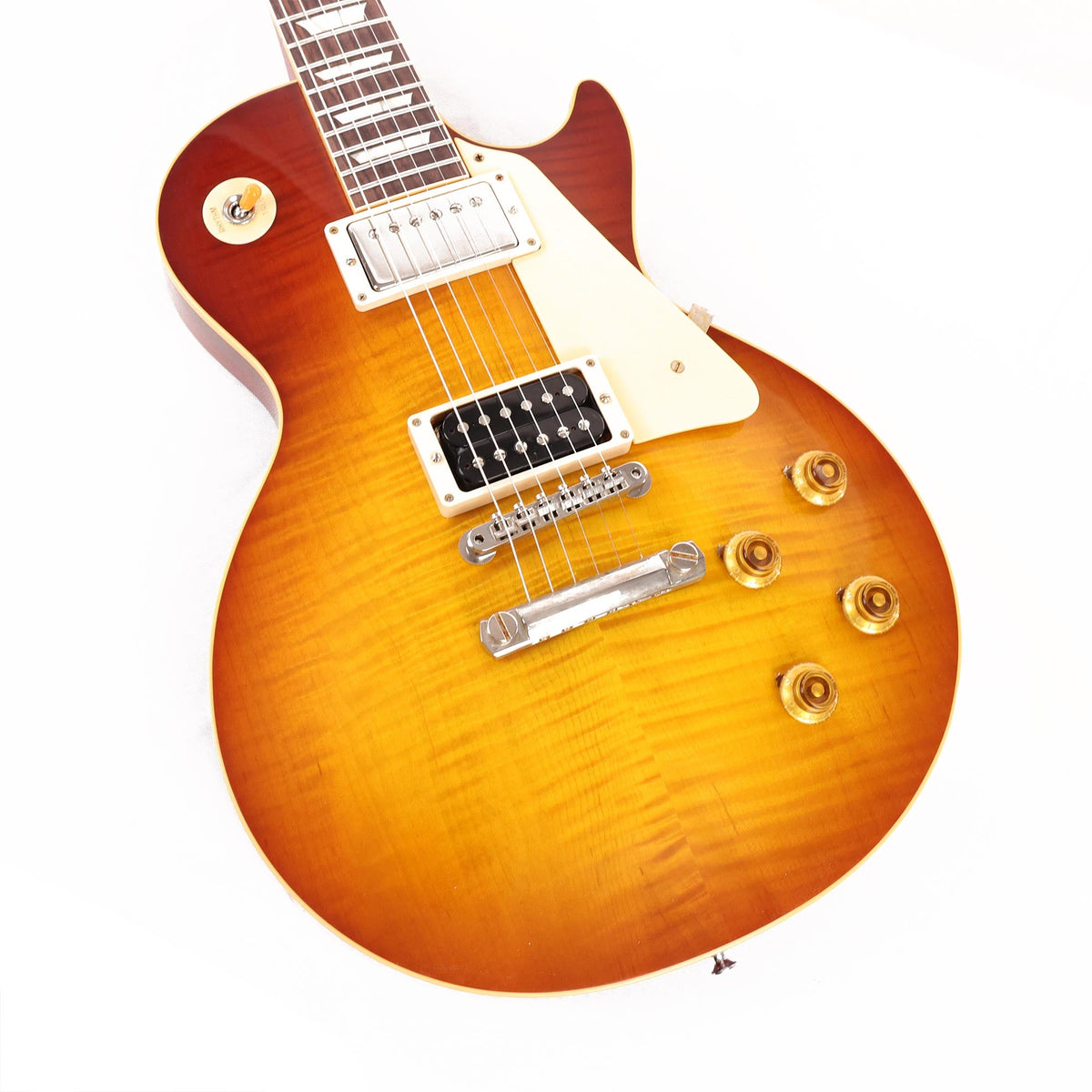 Gibson Custom Shop '59 Les Paul Reissue VOS Orange Sunset Fade Made 2 Measure 2021 — 9