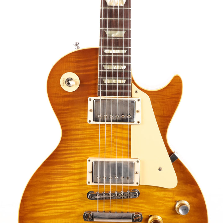 Gibson Custom Shop 60th Anniversary 1959 Les Paul Standard VOS Dirty Lemon Fade Made 2 Measure