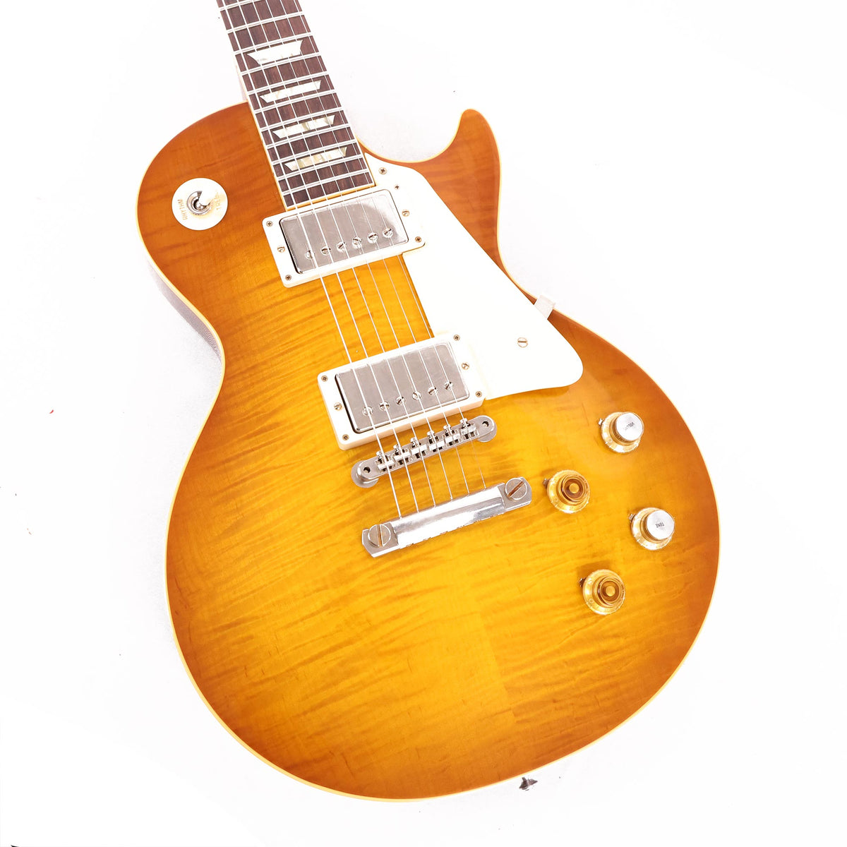 Gibson Custom Shop 60th Anniversary 1959 Les Paul Standard VOS Dirty Lemon Fade Made 2 Measure — 8
