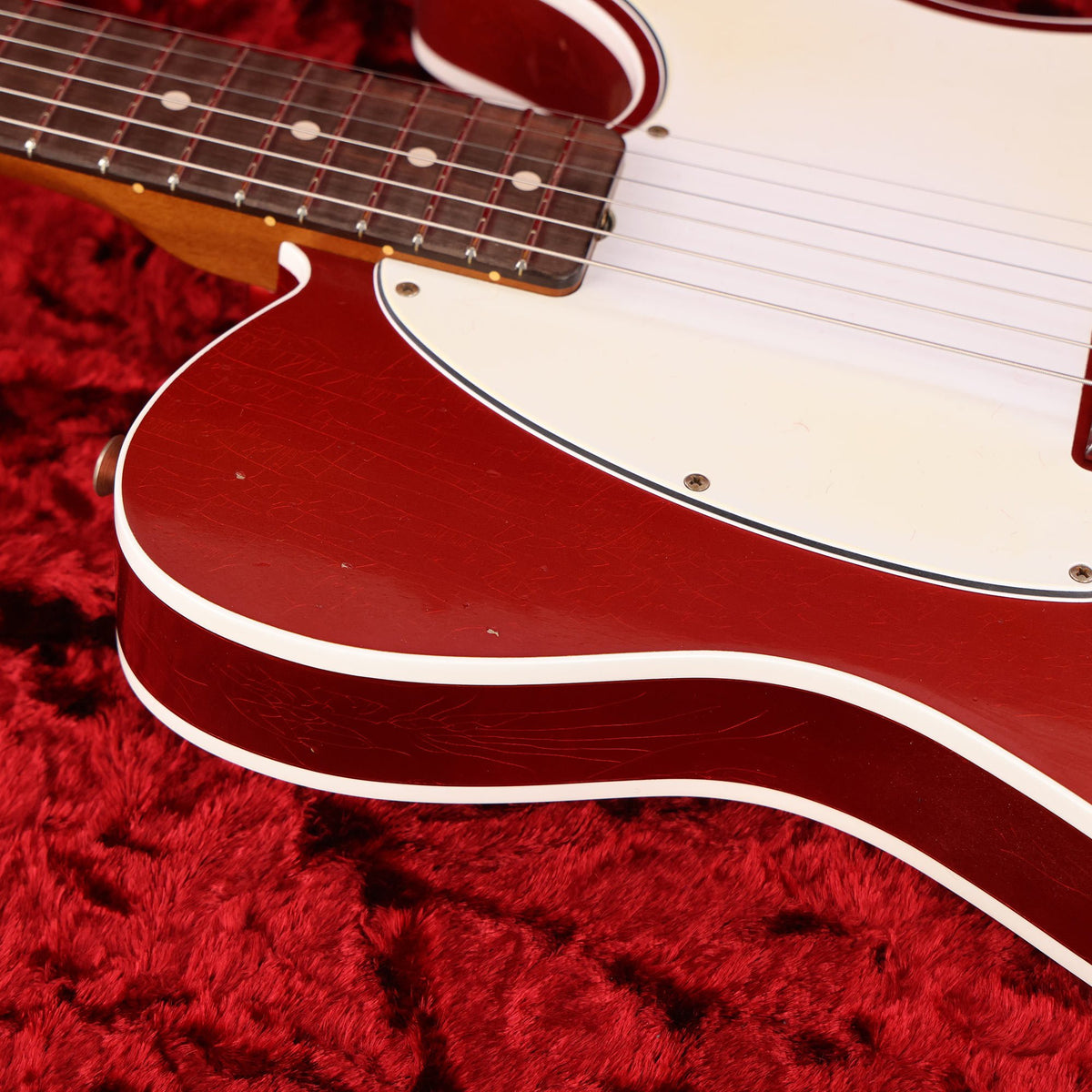 Fender Custom Shop 1961 Esquire Custom Faded Candy Apple Red Brazilian Rosewood Masterbuilt Greg Fessler — 9